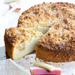 Keto Rhubarb Cake