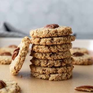 Gluten-Free Vegan Pecan Sandies Cookies