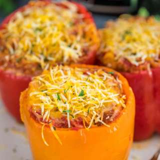 Slow Cooker Mexican Stuffed Peppers