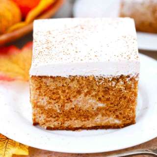 Tres Leches Pumpkin Cake
