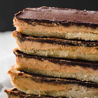 Keto Chocolate Peanut Butter Bars