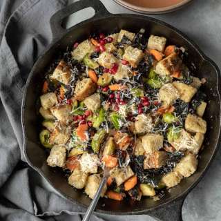 Winter Panzanella (One Pan, Vegan)