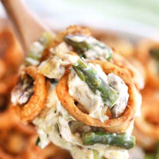 Asparagus Casserole with French Fried Onions