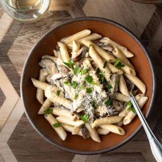 Vegan Shiitake Mushroom Pasta