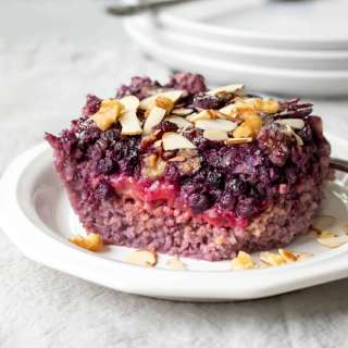 Millet Breakfast Bake With Berries