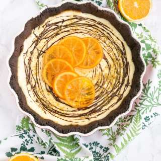Gluten-free Orange Chocolate Tart