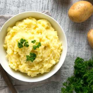 Italian Mashed Potatoes (Just 3 Ingredients!)