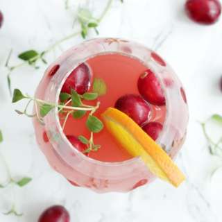 Cranberry and Orange Vodka Cocktail