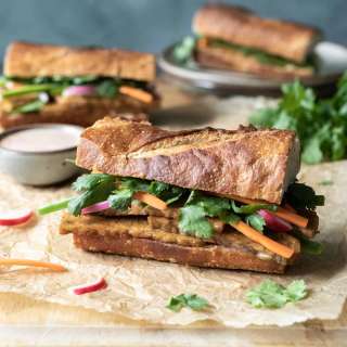 Vegan Banh Mi With Tempeh