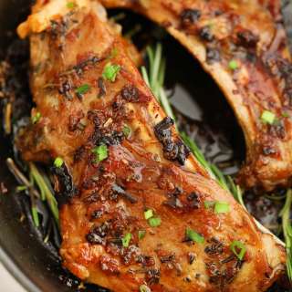 Garlic Brown Sugar Lamb Ribs