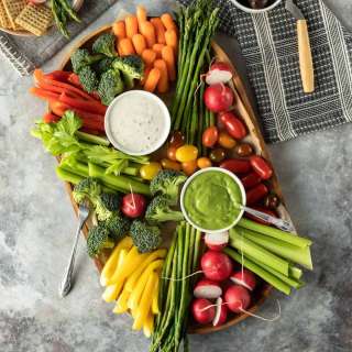 Veggie Tray Ideas (Plus Amazing Dips!)