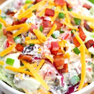 Overnight Salad or Seven Layer Salad