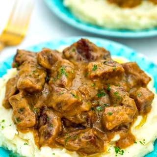 Beef Tips and Gravy
