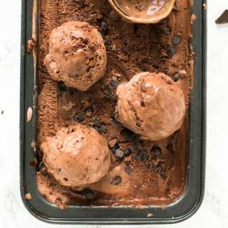 No-Churn Chocolate Ice Cream