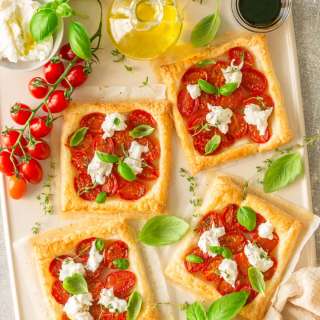 Caprese Puff Pastry