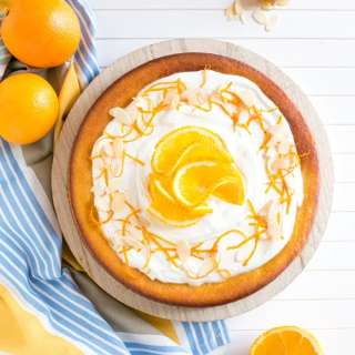 Flourless Orange Cake with Honey