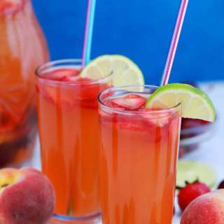 Summer Peach Sangria