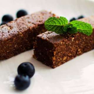 Homemade Almond & Peanut Butter Bars