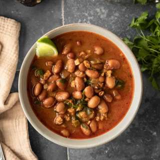 Meatless Charro Beans (Frijoles Charros)