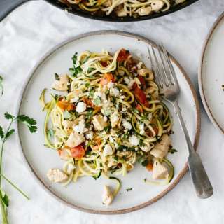 Mexican Chicken Zucchini Noodles