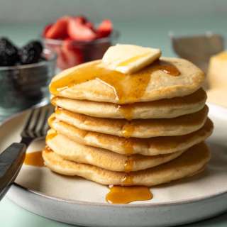 Perfect Vegan Pancakes (Soft & Fluffy!)