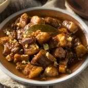 Crispy Pork Belly Adobo