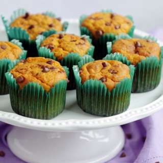 Pumpkin Muffins With Chocolate Chips (dairy-free!)