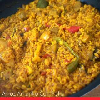 Arroz Amarillo Con Pollo (Yellow Rice with Chicken)