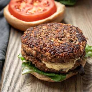 Mushroom Veggie Burgers