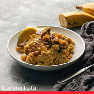 Fufú de Plátano (Banana Fufu)