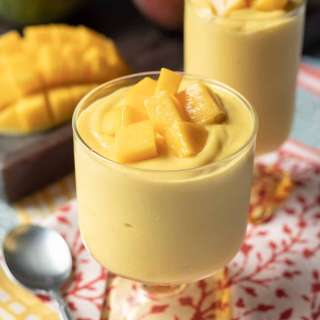 No-Cook Mango Pudding (5 Ingredients)