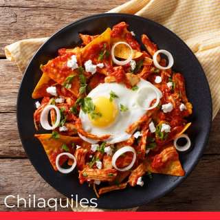 Chilaquiles with Chicken