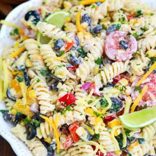 Southwest Ranch Pasta Salad