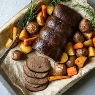 Vegan Seitan Roast (Instant Pot or Baked)
