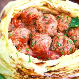 Meatball Stuffed Cabbage