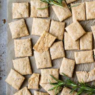 Whole Wheat Crackers (Oil-Free Option)