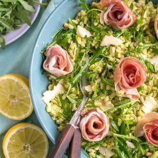 Barley Salad with Prosciutto