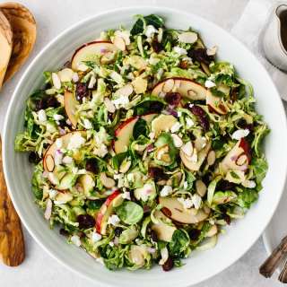 Shaved Brussels Sprouts Salad