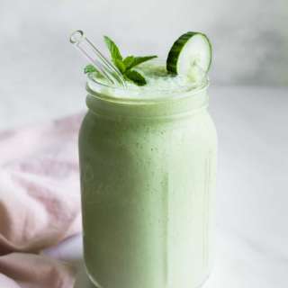 Cucumber Smoothie With Spinach