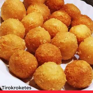 Tirokroketes/ Greek Fried Cheese Balls
