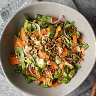 Baby Bok Choy Salad