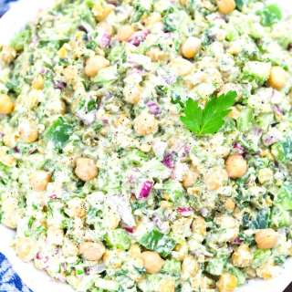 Smashed Chickpea Salad