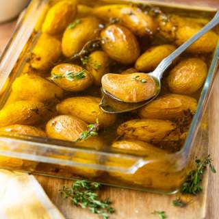 Confit potatoes