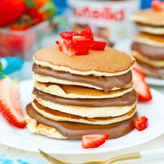 Nutella Pancake Sandwiches
