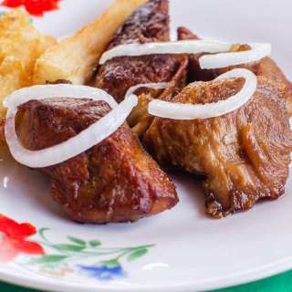 Masas de Cerdo Frita (Masitas de Puerco )
