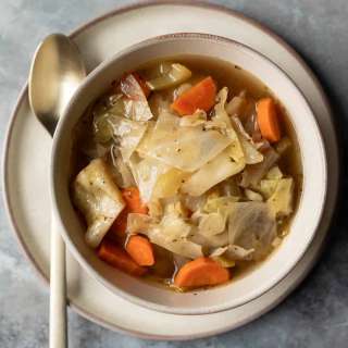 Crockpot Cabbage Soup (Vegan, Easy Recipe!)