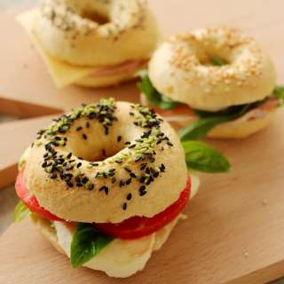 Homemade Mini Bagels