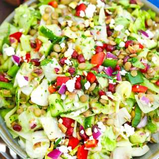 Mediterranean Lentil Salad
