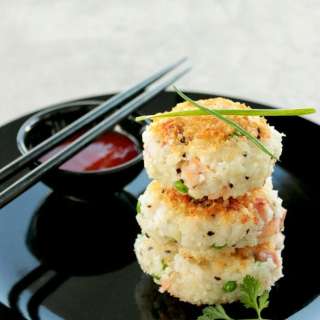 Asian Fried Rice Cakes