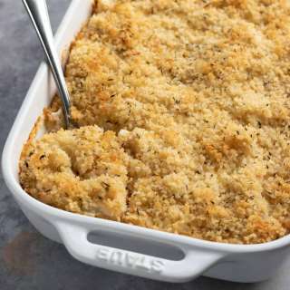 Vegan Cauliflower Gratin